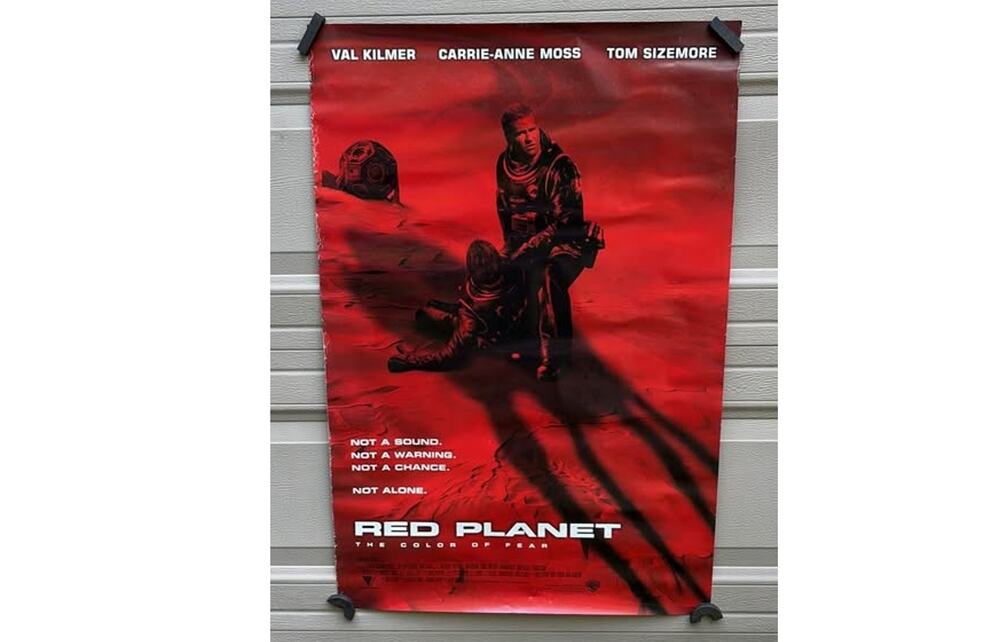 Red Planet Original Movie Poster Theatrical one sheet  2000